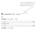 Dashboard Tool