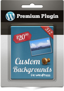 Premium Plugin Custom Backgrounds for WordPress