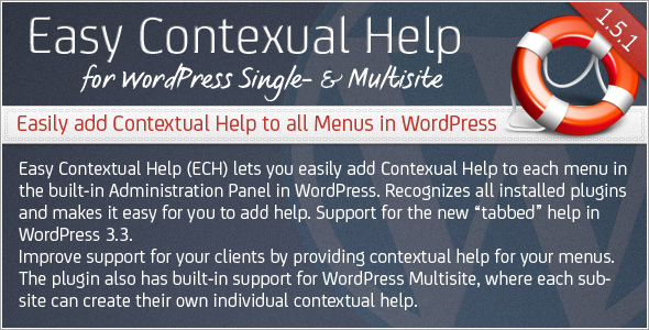 Easy Contextual Help for WordPress