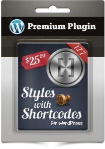 Premium Plugin Styles with Shortcodes for WordPress