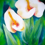 Water color flowers