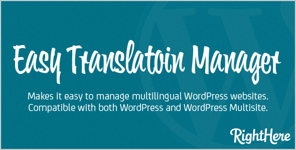 Easy Translation Manager for WordPress
