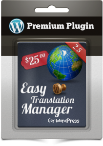 Premium Plugin Easy Translation Manager for WordPress