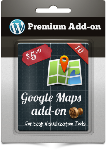 Premium Add-on Google Maps for Easy Visualization Tools for WordPress