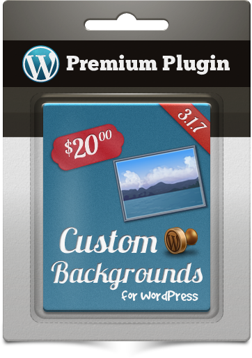 Premium Plugin Custom Backgrounds for WordPress
