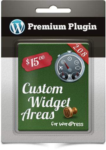Premium Plugin Custom Widget Areas for WordPress