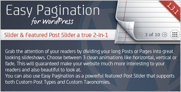 Easy Pagination for WordPress
