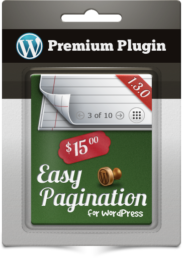 Premium Plugin Easy Pagination for WordPress