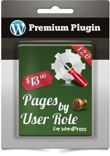 Premium Plugin Pages by User Role for WordPress