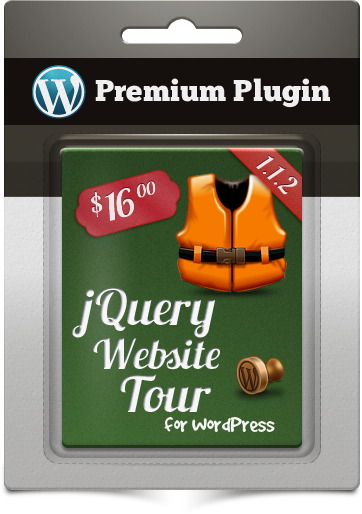 Premium Plugin jQuery Website Tour for WordPress